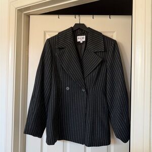 Nakd Striped Short Coat Women's Blazer